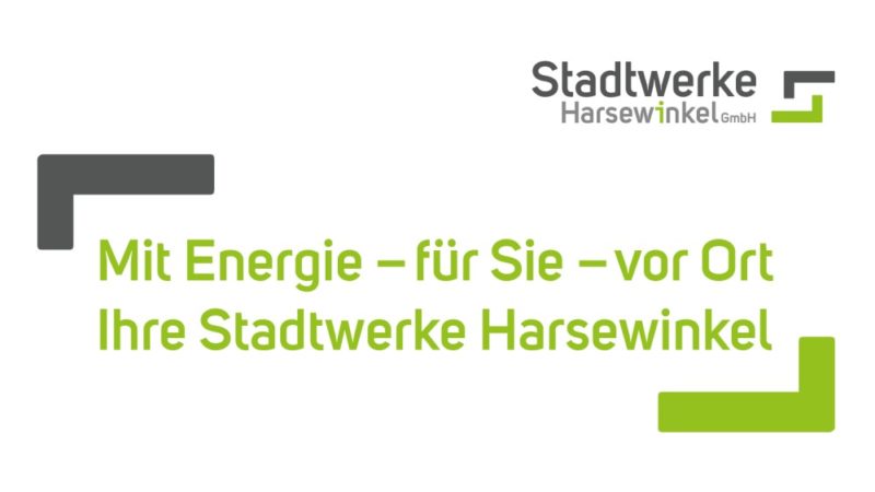 Stadtwerke Harsewinkel – für Sie vor Ort.