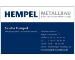 Hempel Metallbau