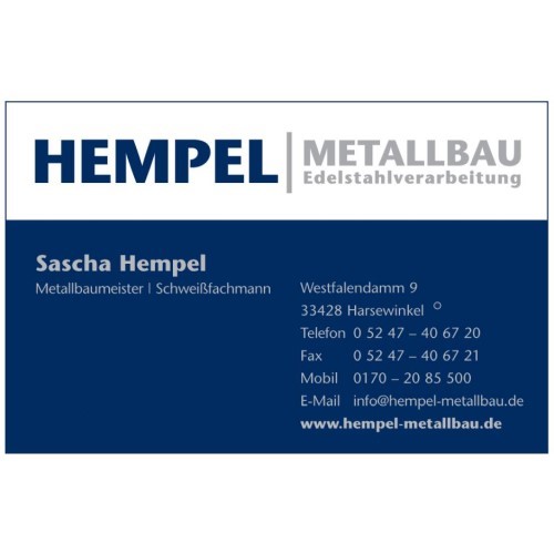 Ausbildung zum Metallbauer Fachrichtung Konstruktionstechnik (m/w/d)